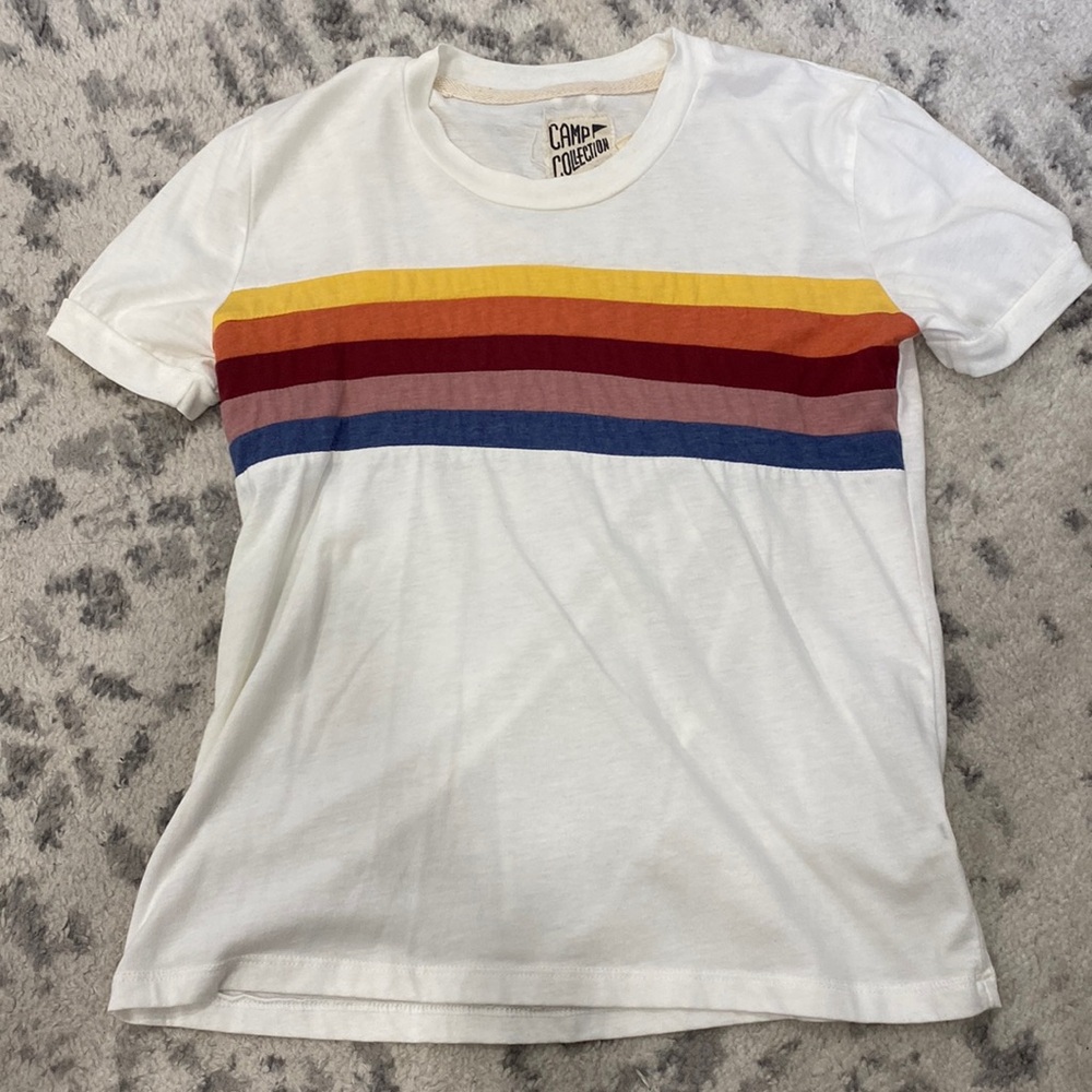 ROOLEE Camp Collection Rainbow Tee